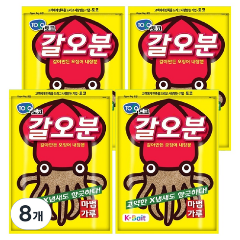 토코 갈오분 떡밥, 300g, 8개