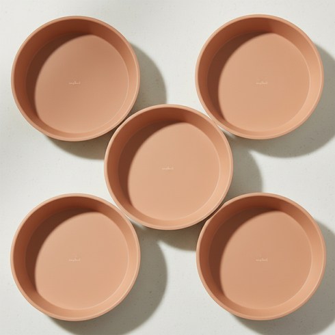 앙플랜트 동그라미 화분받침, 토기, 5개