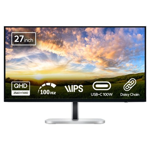 HP QHD 시리즈 5 Pro IPS 100Hz 데이지체인 피벗 틸트 스위블 모니터, 68.6cm, HP 시리즈 5 Pro 527pu