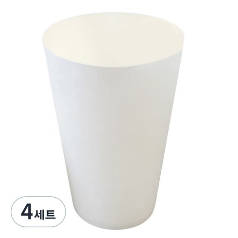 크린 정수기 종이컵, 500개입, 4세트