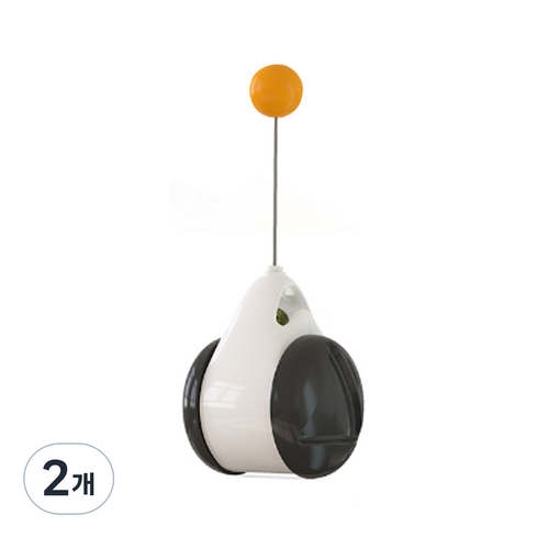 Itemtrade 반려동물 흔들리는 먹이통 09 밸런스 카 고양이 장난감 161 x 76 x 74 mm, 혼합색상, 2개