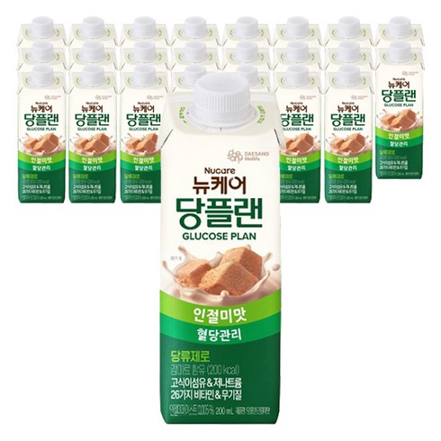 뉴케어당플랜 인절미맛 영양식, 200ml, 24개