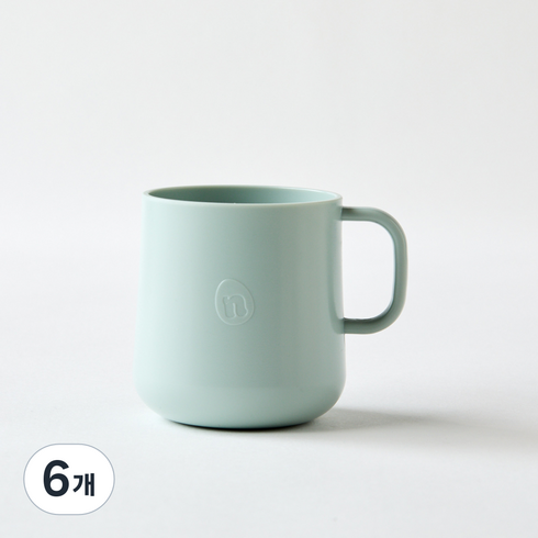 모던하우스 키즈세이프 렌지안심 네스틱 잘 넘어지지않는 컵, 민트, 6개, 200ml