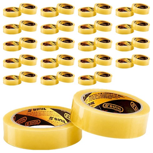 신일테이프 물레방아 문구 테이프 24mm x 25m, 투명, 40개