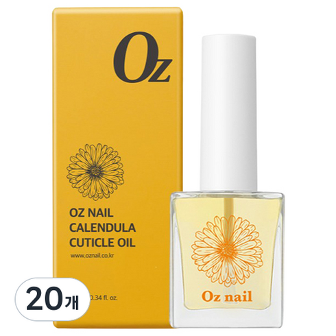 오즈네일 카렌듈라 큐티클&손톱영양제, 10ml, 20개