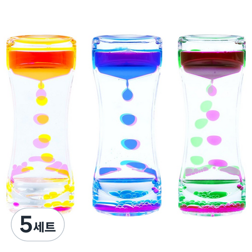 캐스비 네이처 센서리타이머 컬러드롭 3종 세트, 5세트
