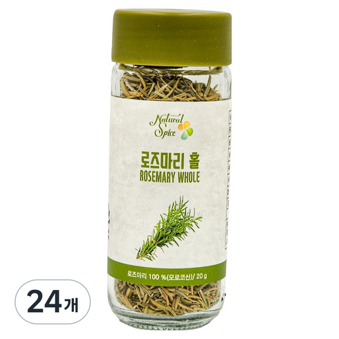 내츄럴스파이스 로즈마리 홀, 20g, 24개