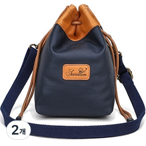 BAGnBAGs 캐주얼 카메라 가방 AK76, 네이비, 2개