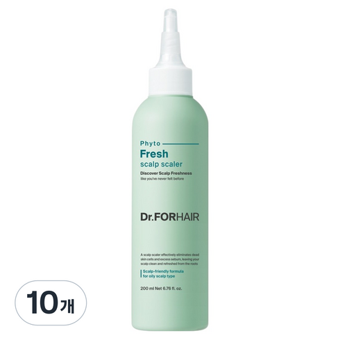 닥터포헤어 지성두피 딥 클렌징 피토프레시 스칼프 스케일러, 200ml, 10개