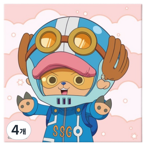 아이러브페인팅 원피스 DIY PAINTING, 에그헤드 쵸파, 4개