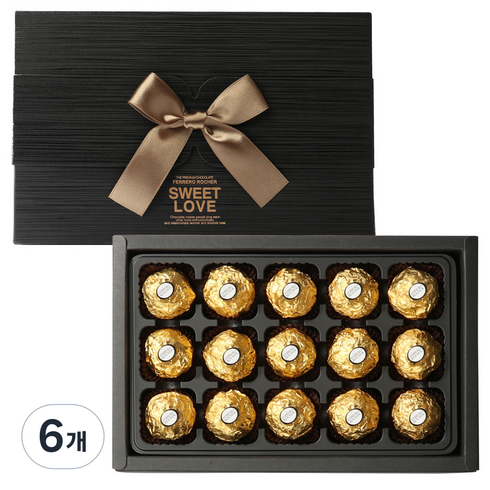 페레로로쉐 초콜릿 선물세트 T15, 187.5g, 6개