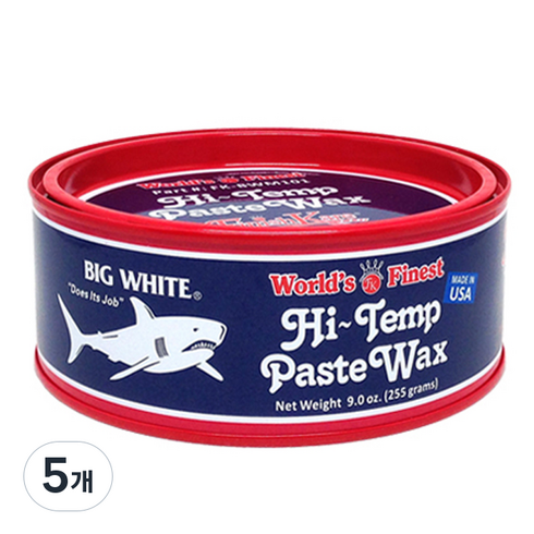 피니쉬케어 상어 코팅왁스, 255g, 5개