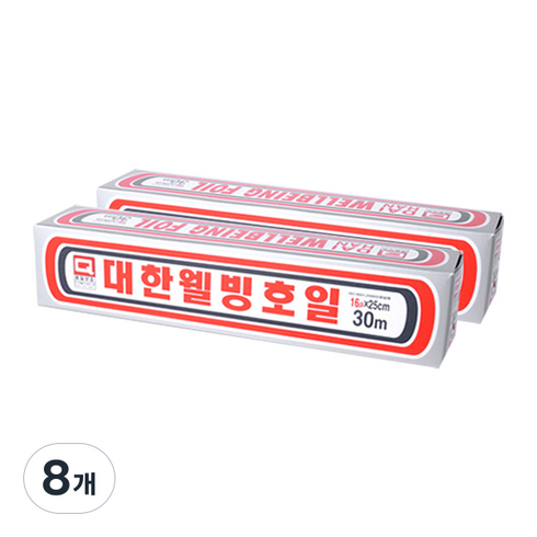대한웰빙은박 웰빙호일, 30m, 8개