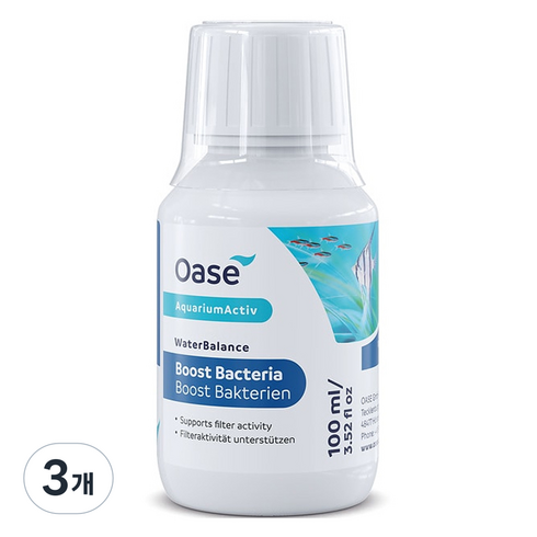 오아세 워터밸런스 부스트 수질 박테리아, 3개, 100ml