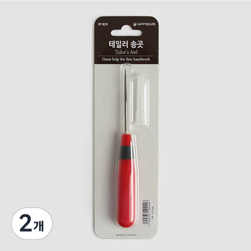 해피베어스 테일러 송곳, 레드, 2개