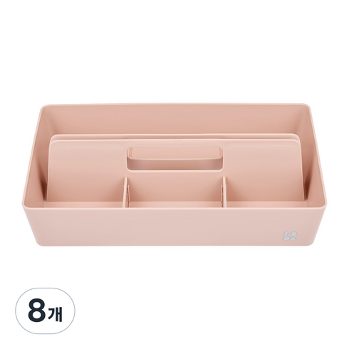 롭다 데스크 정리함, Soil Pink, 8개