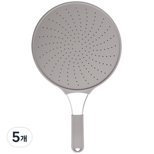 lilive 네이쳐리빙 기름튐 방지 실리콘 후라이팬 덮개, 30cm, 5개
