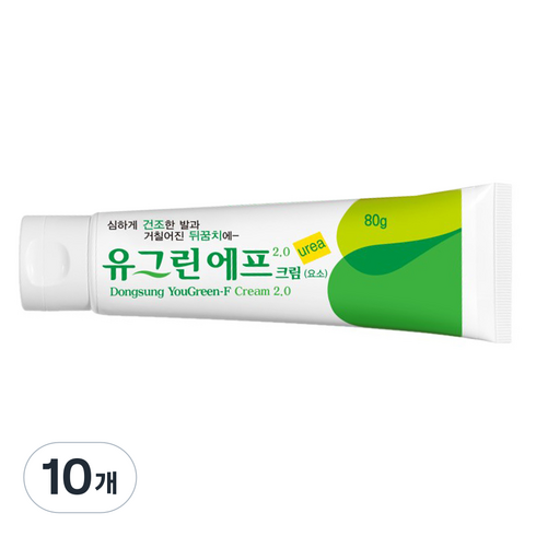동성제약 유그린 F 크림 2.0, 1개입, 10개, 80g