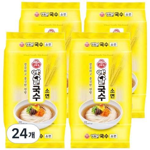 오뚜기옛날 국수 소면, 2.5kg, 24개