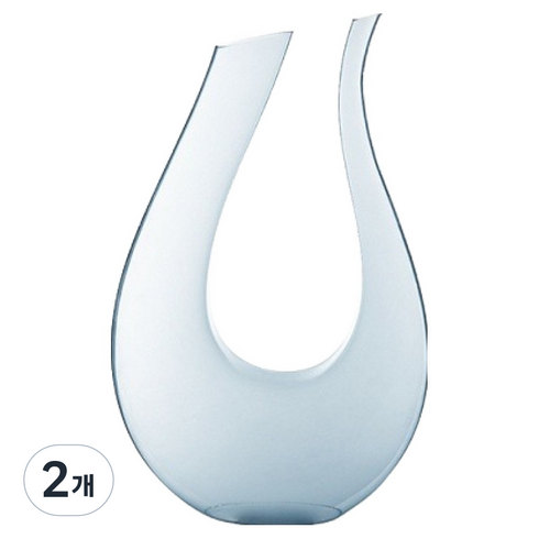 아메리칸로드 아이스블루 홈카페 디자인 와인잔 F타입 HR2182, 2개, 1500ml