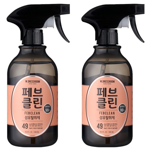 페브클린 섬유탈취제 본품, 500ml, 2개