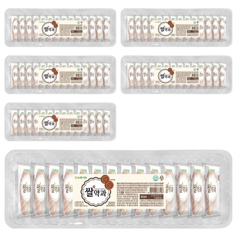 농협 우리나라 전통간식 쌀약과, 350g, 6개