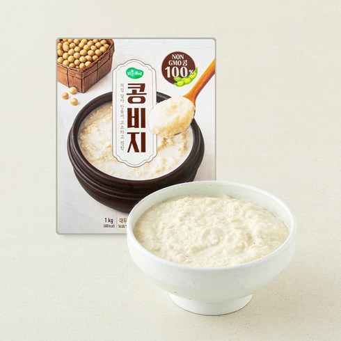 맑은물에 콩비지, 1kg, 1개