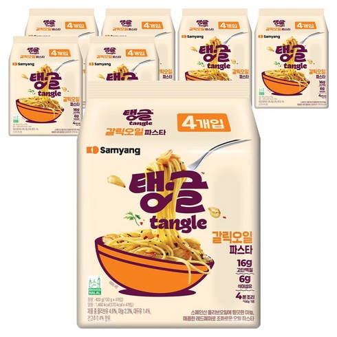tangle 갈릭오일파스타 100g, 28개