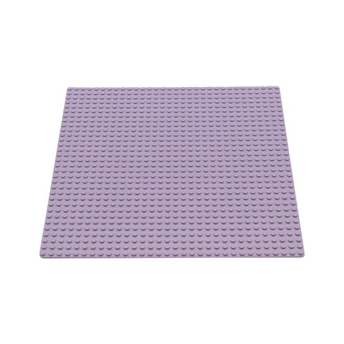 요고요 작은블록용 레고호환 놀이판 32 x 32칸 25.6 x 25.6 cm, 1개, 연회색