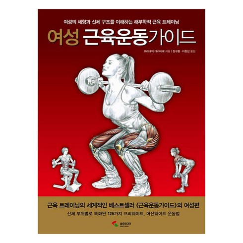 여성 근육운동가이드, 삼호미디어, 프레데릭 데라비에