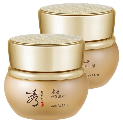 수려한 본 탄력 크림, 75ml, 2개