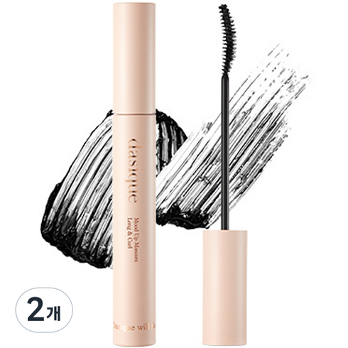 데이지크 무드 업 롱앤컬 마스카라 7.5g, 01블랙, 2개