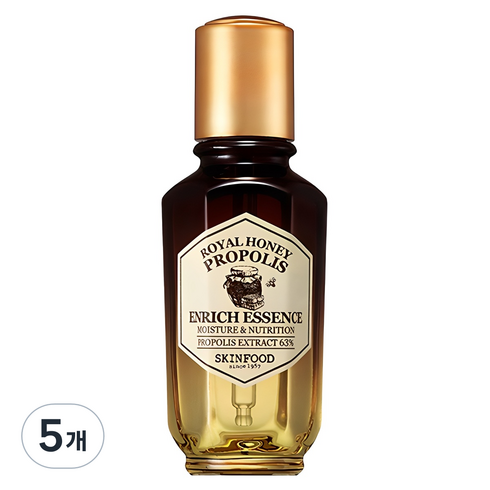 스킨푸드 로열허니 프로폴리스 인리치 에센스, 50ml, 5개
