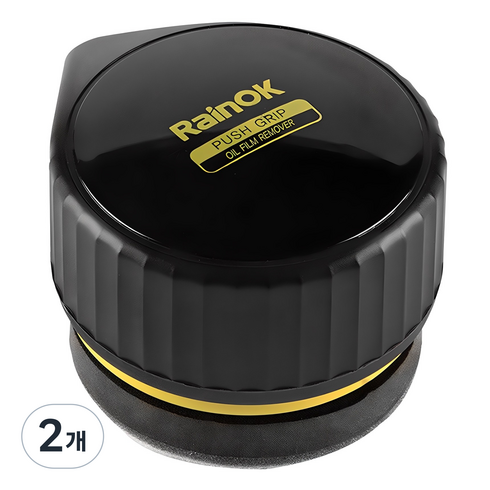 불스원 RainOK 푸시그립 유막제거제, 120ml, 2개