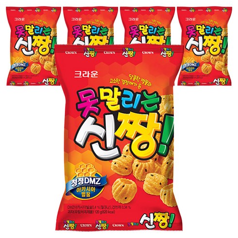 못말리는신짱, 120g, 5개