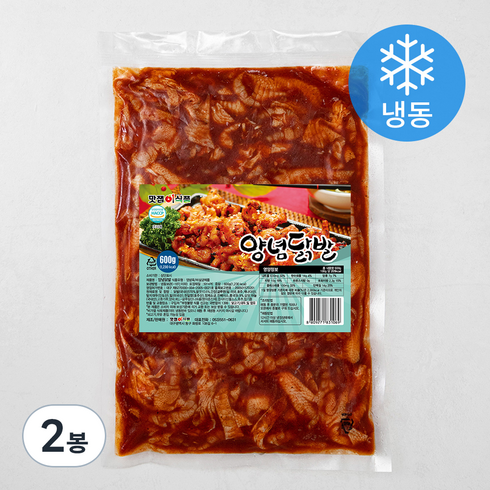 맛잽이식품 양념닭발 (냉동), 600g, 2봉