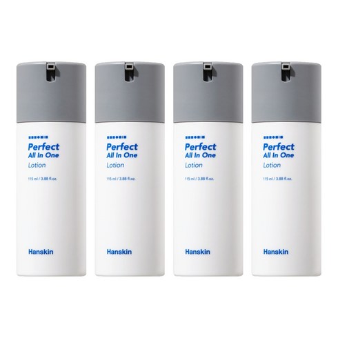 한스킨 퍼펙트 올인원 로션, 4개, 115ml
