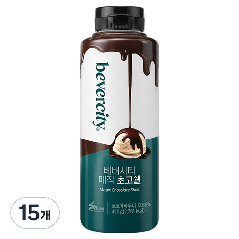 베버시티 세미 매직초코쉘, 15개, 450g