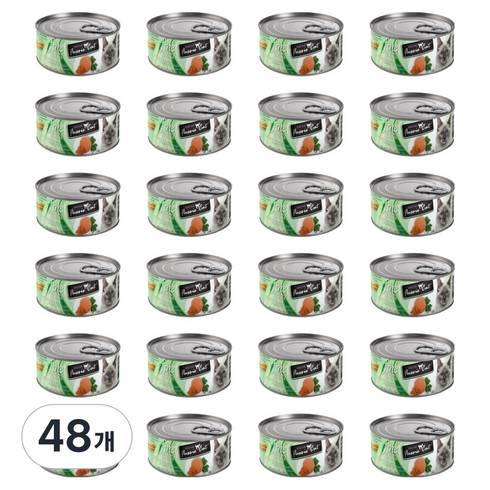 퍼시캣 파인다이닝 무스 오션피쉬, 48개, 70g, 참치