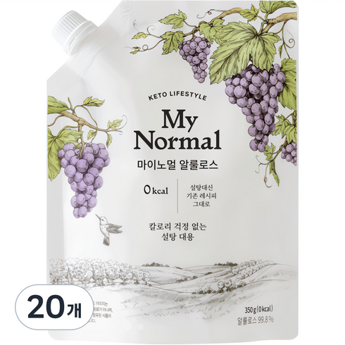 마이노멀 알룰로스, 350g, 20개