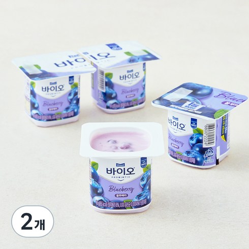 매일바이오 블루베리 요거트, 340g, 2개