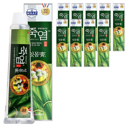 죽염 잇몸고 치약, 140g, 10개, 10개입