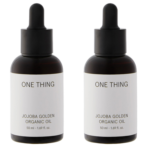 원씽 유기농 비정제 냉압착 호호바 오일, 50ml, 2개