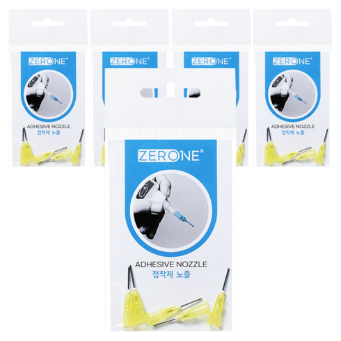ZERONE 접착제 노즐 20G 5p, 5개