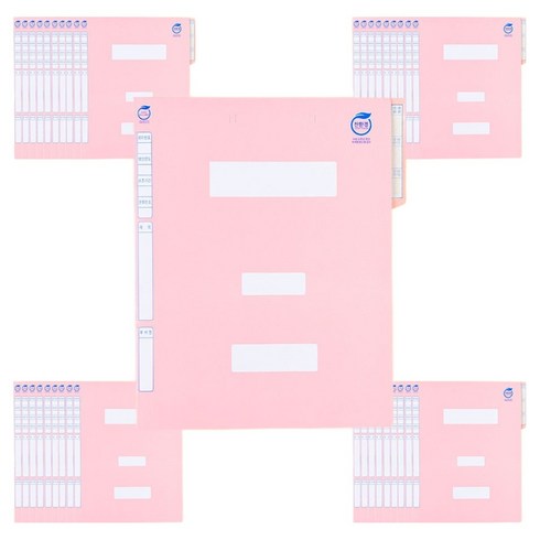 서일화일 친환경 정부화일, 분홍, 80개