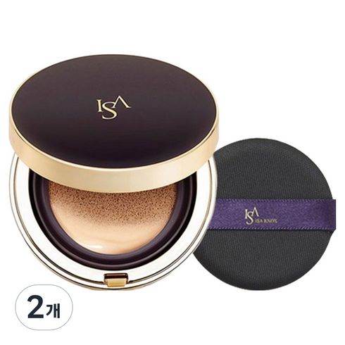 이자녹스 셀리뉴 컨실링 쿠션 파운데이션 15g, 21호 라이트 베이지, 2개
