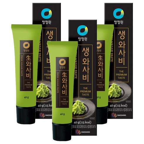 청정원 생와사비, 40g, 3개