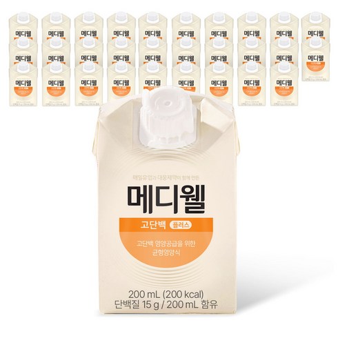 메디웰 고단백 플러스, 200ml, 30개