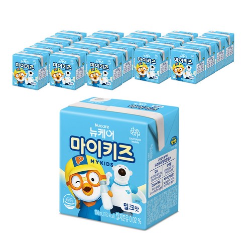 마이키즈 정품 밀크맛 영양음료, 150ml, 24개