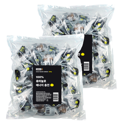 잇츠에너지 흑마늘 개별포장, 500g, 2개